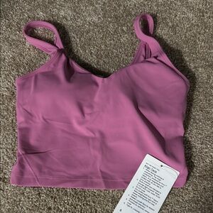 Pink lululemon align tank